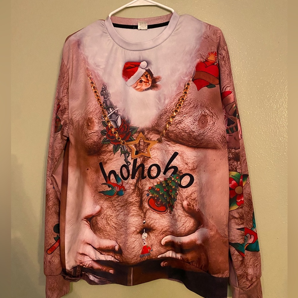Ho Ho Ho huh??? 😂 funny ugly sweater party sweater